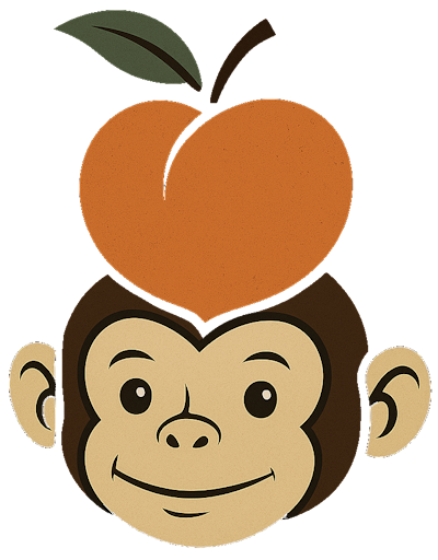 Peachy Monkey Logo